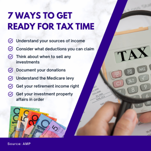 7 ways to get ready for tax time